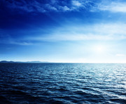 海天一线美景大图 碧蓝的大海