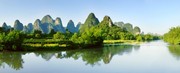 宽幅桂林山水风景画