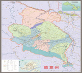 临夏州高清地图全图