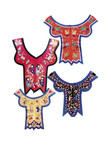 古代花纹服饰素材 传统布艺图片素材