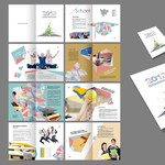 学校招生宣传册模板 教育培训画册设计素材