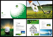 高爾夫球場宣傳冊設計