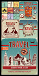 国际旅游图标矢量素材