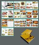 餐饮菜谱模板下载 一套私房菜菜谱
