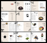 中国风餐饮宣传画册