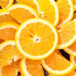 橙子片背景图