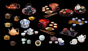 中式茶具图片PSD分层素材