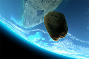 落入地球的陨石图片