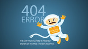 卡通404错误页面设计