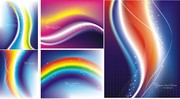 抽象彩虹背景图片素材
