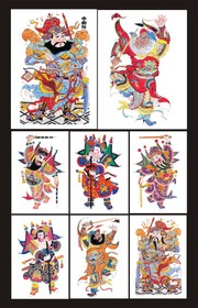8张中国古代门神高清图片