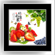 水果装饰墙画图片