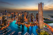 迪拜建筑风景图片