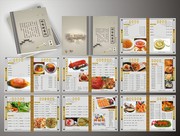 中国风中餐菜谱模板