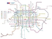 北京地鐵規劃線路圖
