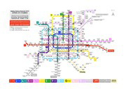 最新北京地鐵地圖