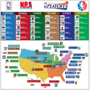 NBA球队赛区图片