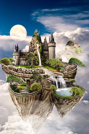 悬浮城堡图片