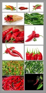 新鲜的红辣椒图片