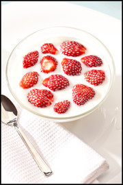 草莓奶昔图片素材