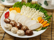 火锅配菜蔬菜图片