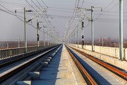 京沪高铁铁道图片素材