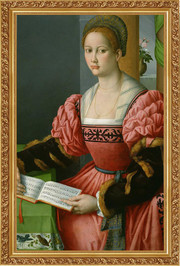 贵妇人物肖像画油画艺术图片