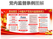 贯彻落实中国共产党党内监督条例宣传栏