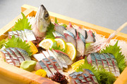 日本生鱼片刺身菜品图片素材