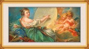 古典天使油画装饰