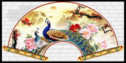 中国风立体装饰背景图片素材