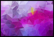 紫色几何抽象高清背景图片素材