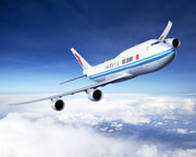 中国国航飞机图片