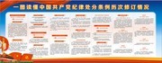 一图读懂中国共产党纪律处分条例历次修订情况宣传栏图片