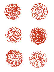 中国风剪纸传统文化花纹图案