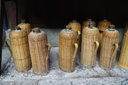 竹壳热水瓶图片