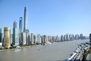 上海黄浦江城市风景图片