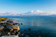 新疆赛里木湖自然风景图片