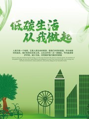 卡通保护地球环保海报