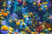 海底珊瑚摄影图片