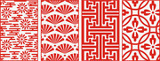 中式古典花纹矢量图片素材