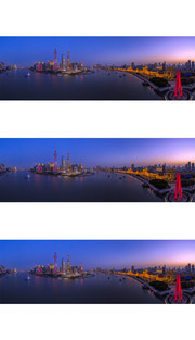 上海外滩夜色美景图