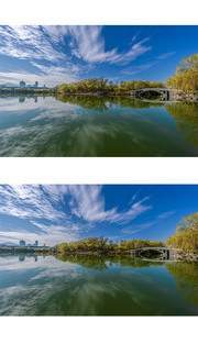 大明湖北渚桥图片