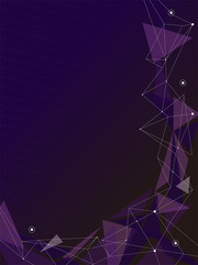 紫色抽象科技海报背景素材