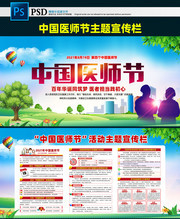 2021年第四个中国医师节主题活动宣传图片