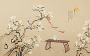 古风中国风背景图片素材