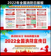 2022全国消防日宣传栏
