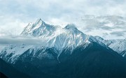 唯美雪山风景图片素材