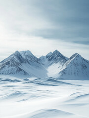 雪山山峰景色壁纸