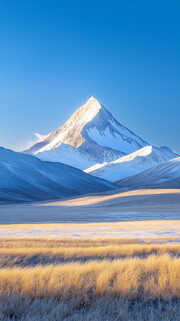 美丽雪山风景壁纸